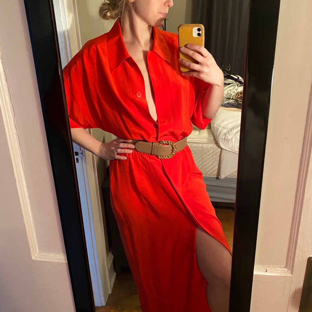 Vintage Maggy London Maxi Dress